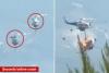 Horror moment 2 firefighting helicopters collide mid-air in Greece — as blazes ravage Europe