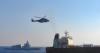 An Italian frigate inspects in the Mediterranean a tanker of the Russian phantom fleet.