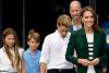 William and Kate bring all three children along for a Commonwealth Games day out
