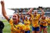 WATCH: All-Ireland winning Roscommon ladies' team bring Mary Quinn Cup West of the Shannon