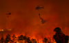 Two firefighting heroes killed after helicopters collide battling Greece wildfire