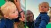 “I am glad”: SA president picks up toddler during community meet-and-greet, melts Mzansi Hearts