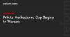 Mikita Melkaziorau Cup Begins in Warsaw