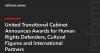 United Transitional Cabinet Announces Awards for Human Rights Defenders, Cultural Figures and International Partners