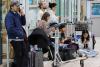 Frustration descends on long weekend travellers as WestJet strike brings flights to a standstill