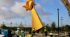 University Health moves 14,000-pound ‘Flor de Esperanza’ from Medical Center to new South Side hospital