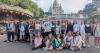 School pupils climb 674 steps of the Eiffel Tower on trip to Paris