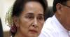 Myanmar's Aung San Suu Kyi meets Red Cross official