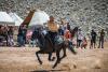 Berkutchi, taigans and mounted archers amaze tourists at ethnic show