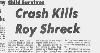 This day in history: ‘Man in the Sky,’ well-known Spokane pilot, dies in Montana plane crash. Reardan fire destroys businesses