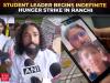 CJP backs Jharkhand protest amid alleged exam irregularities; student leader begins hunger strike