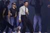 Harry Styles shrugs off onstage fall during Mexico City show and keeps performing