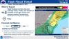 Storms forecast Monday, flash flooding possible in southeastern PA, NJ Philly region weather