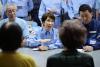 Japanese prime minister visits southern Japan as earthquake cleanup continues under intense heat