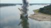 Romanian navy carries out Danube controlled explosions to help cool nuclear power plant