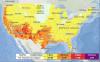 Still hot, but not as blazing hot for parts of the country this week