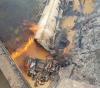 Police divert traffic after crash blocks Accra-Kumasi Highway at Birimso Bridge