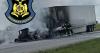Semitruck fire causes traffic backup on I-70 in Montgomery County