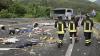 Six dead and dozens injured as tourist bus in horror head-on crash in Italy
