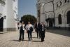 Moldovan foreign affairs minister visits Kyiv Pechersk Lavra, condemns Russia’s attacks on Ukraine’s cultural heritage