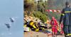 SHOCK VIDEO: Two Helicopters Collide Mid-Air in Greece While Fighting Wildfire, Leaving 2 Dead