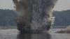 Romanian navy blasts riverbed to protect nuclear plant