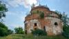 Decaying architectural monument church in Poltava region shown online