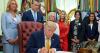 Trump signs executive order establishing Military Spouse Commission opening direct line with military families
