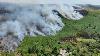 Drone footage reveals fire size of 200 football pitches burning in Wales