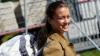 Princess Isabella of Denmark begins military service, arrives alone and smiling on day one