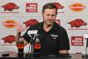 Arkansas football coach Ryan Silverfield prepping Razorbacks to 'strain' in preseason camp