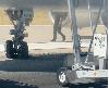 Iberia A320 disabled on Split runway after nose landing gear failure