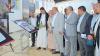 Finance Ministry officials visit “Yemeni Economy… 12 Years Under Saudi Siege” exhibition