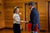 Myanmar’s detained former leader Aung San Suu Kyi has meeting with Red Cross after concerns of her well-being