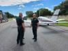 Small plane makes daring emergency landing on Florida interstate after engine stops