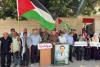 Journalists in Gaza rally for colleagues held in Israeli prisons