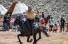 The festival of traditional hunting and nomadic culture "Salburun" took place at Issyk-Kul.
