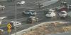 Injury crash blocks all lanes on Cheyenne overpass over I-11