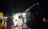 13 Suffer Minor Injuries As Private Travels Bus Overturns Near Thelaprolu