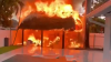 Gazebo catches fire after lightning strike in SW Miami-Dade amid inclement weather in South Florida; family thankful home was spared