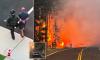 Convicted felon arrested for starting one of three devastating wildfires tearing through Washington as infernos destroy more than 700 structures and forced at least 67,000 people to flee