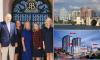Mega rich island locals are encouraged to MEDDLE with up-and-coming neighboring city's massive new development over fears thousands more cars will bring chaos