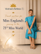 Vietnam Airlines partners with Miss England for the 75th Miss World Festival in Vietnam