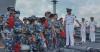 Over 200 Hong Kong, Macao youths tour PLA Navy barracks in Guangdong
