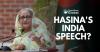 Bangladesh Seeks India’s Stand On Hasina’s Planned Speech