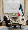 Kuwait Amir receives Saudi Crown Prince Invitation to Future Investment Forum