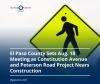 El Paso County Sets August 18 Meeting as Constitution Avenue and Peterson Road Project Nears Construction