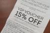 Airport shop handed out a 'today only' voucher after checkout, but it excluded the liquor