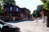 Street in Rīga closed due to dilapidated building