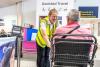 Seventh heaven for customers who need extra help at East Midlands Airport, with top marks from the CAA